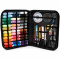 172 Piece Sewing Kit with Portable Case, Threads, Needles, Measuring Tape