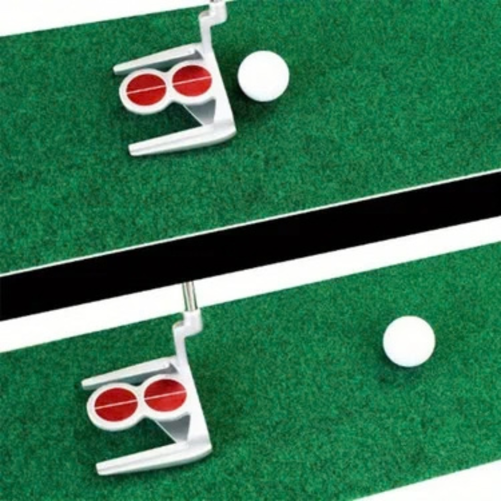 Golf Putting Mat Indoor Practice Green with Automatic Ball Return