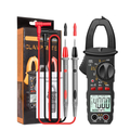 Digital Clamp Meter Multimeter 4000 Count AC DC Voltage Current Resistance Capacitance NCV Tester
