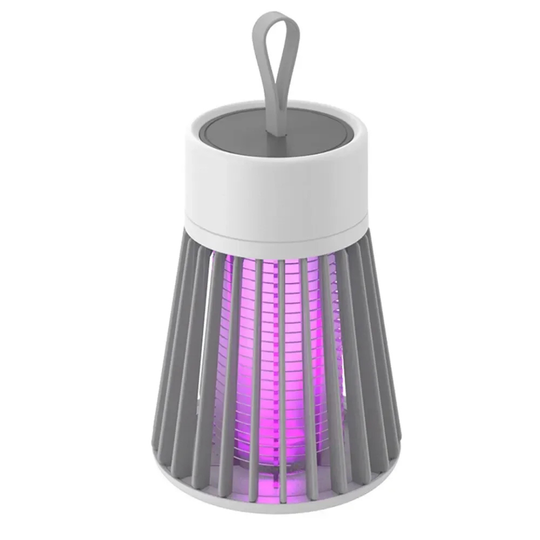 2-in-1 Electric Mosquito Zapper and LED Night Light, USB Powered Bug Killer for Indoor and Outdoor Use