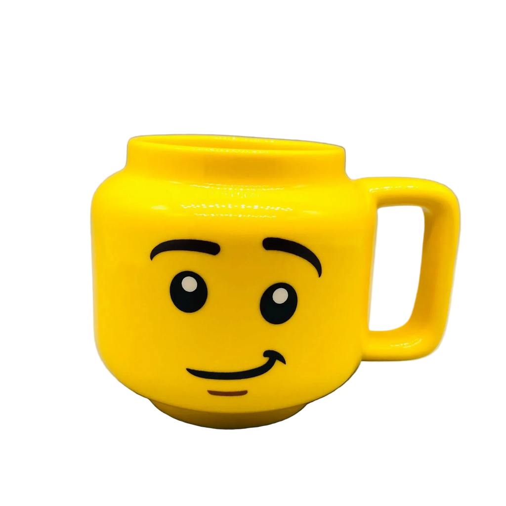 Cartoon Ceramic Mug 250ML Lego Inspired Design Coffee Tea Milk Cup