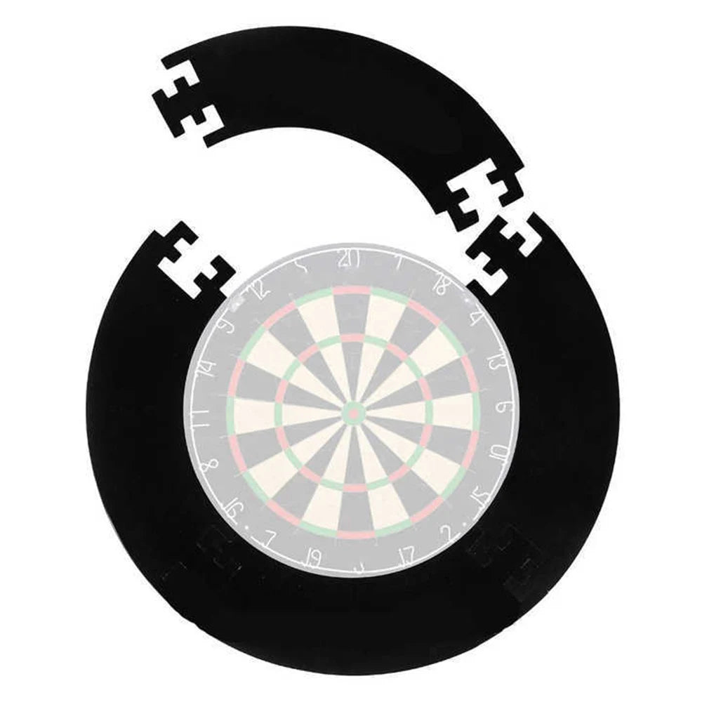 EVA Dartboard Surround Ring Lightweight Removable Wall Backboard Protection Ring