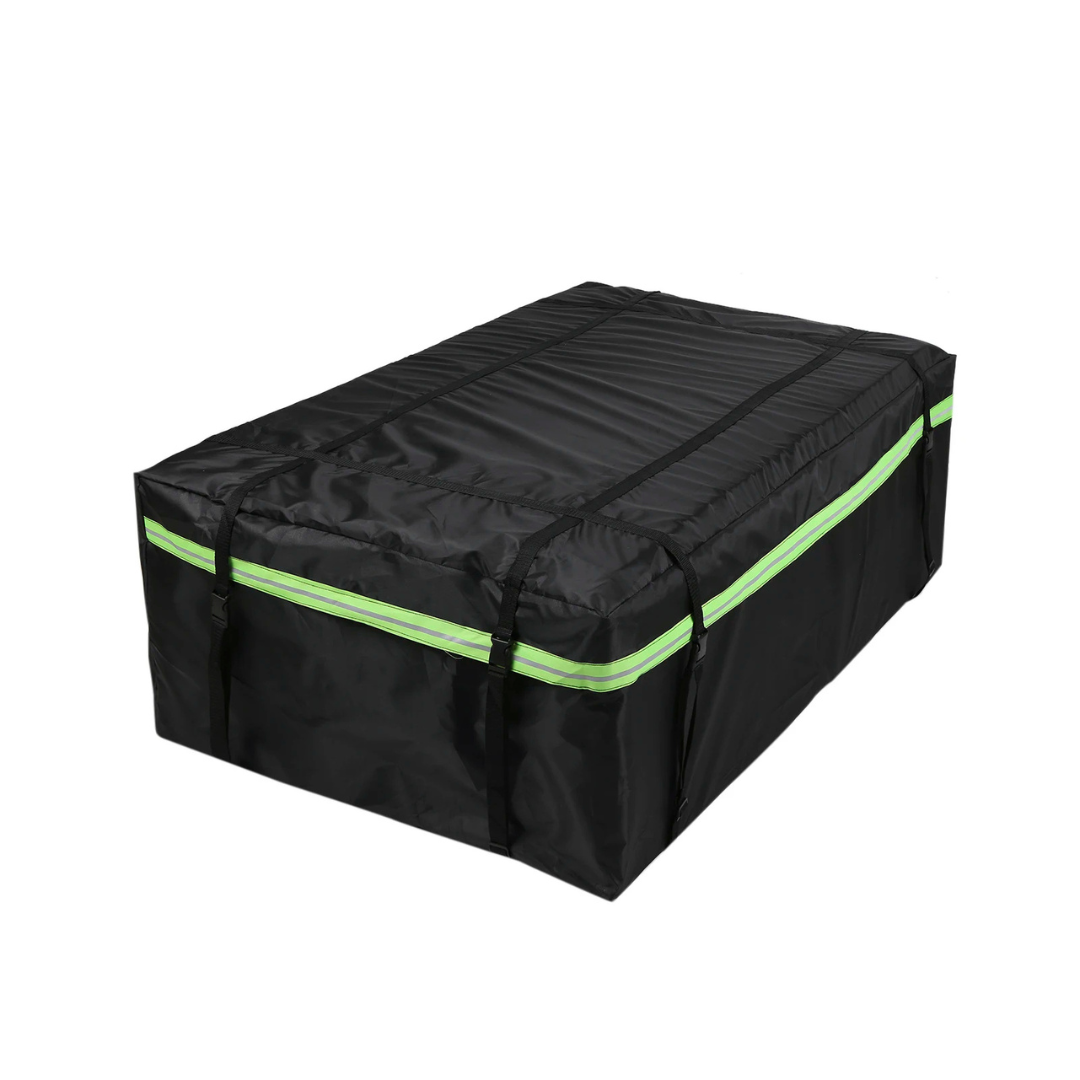 Rooftop Cargo Bag 425L, Waterproof, Heavy Duty, Roof Rack, Storage Bag, Universal Fit, Travel, Camping, Night Reflective Strip